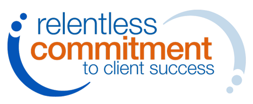 Relentless Commitment to Client Success Logo.
